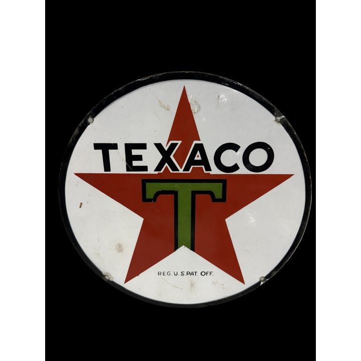 15" Texaco SSP Gasoline Motor Sign