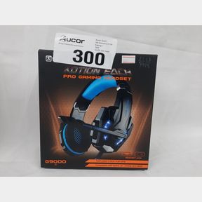 GAMING HEADPHONES WITH MIC - LED- G9000 GAMING HEADSET PRO HEADSETS - BLUE/BLACK