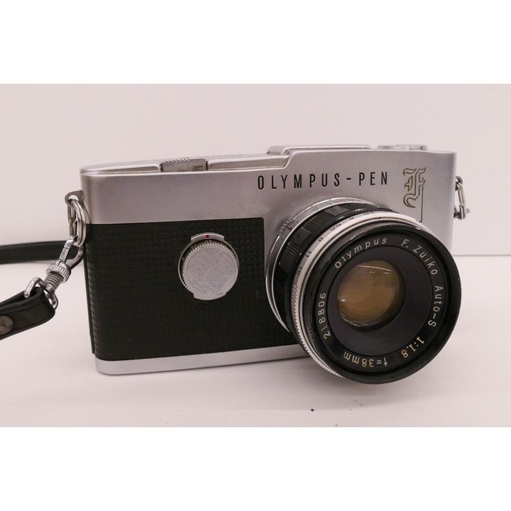 Olympus-Pen F 35mm Camera & 2 Lenses