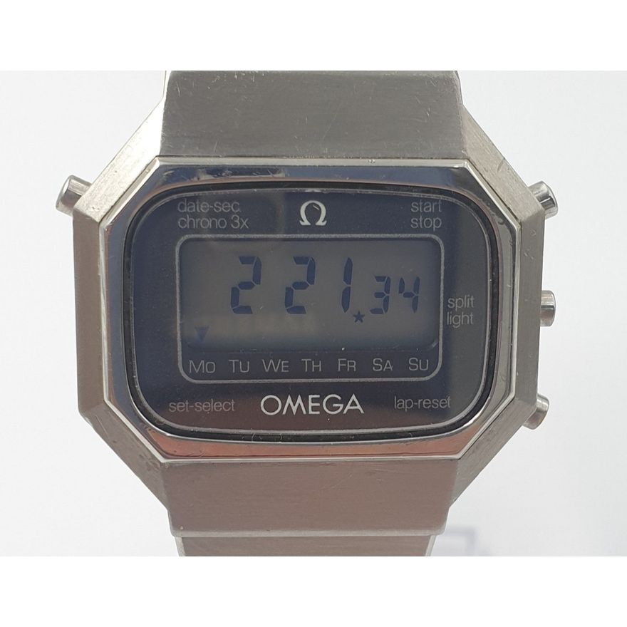 C1978 Omega Seamaster LCD Digital Men's Watch