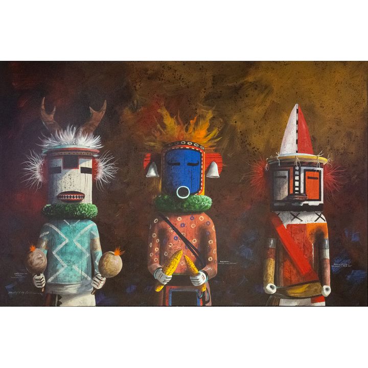 Michael C. McCullough (1951- ), Untitled (Katsina Dolls)