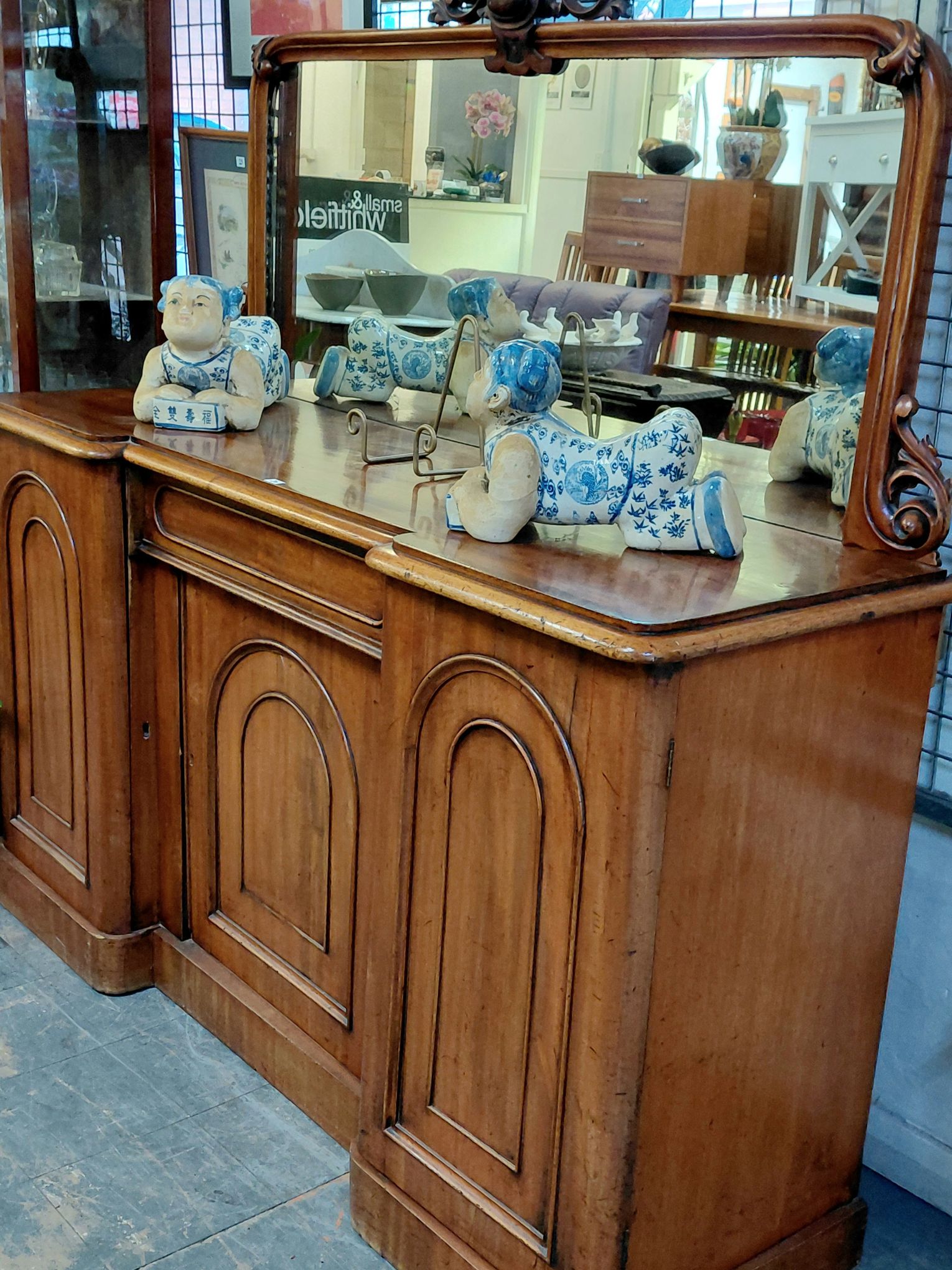 26 · VICTORIAN BREAKFRONT SIDEBOARD