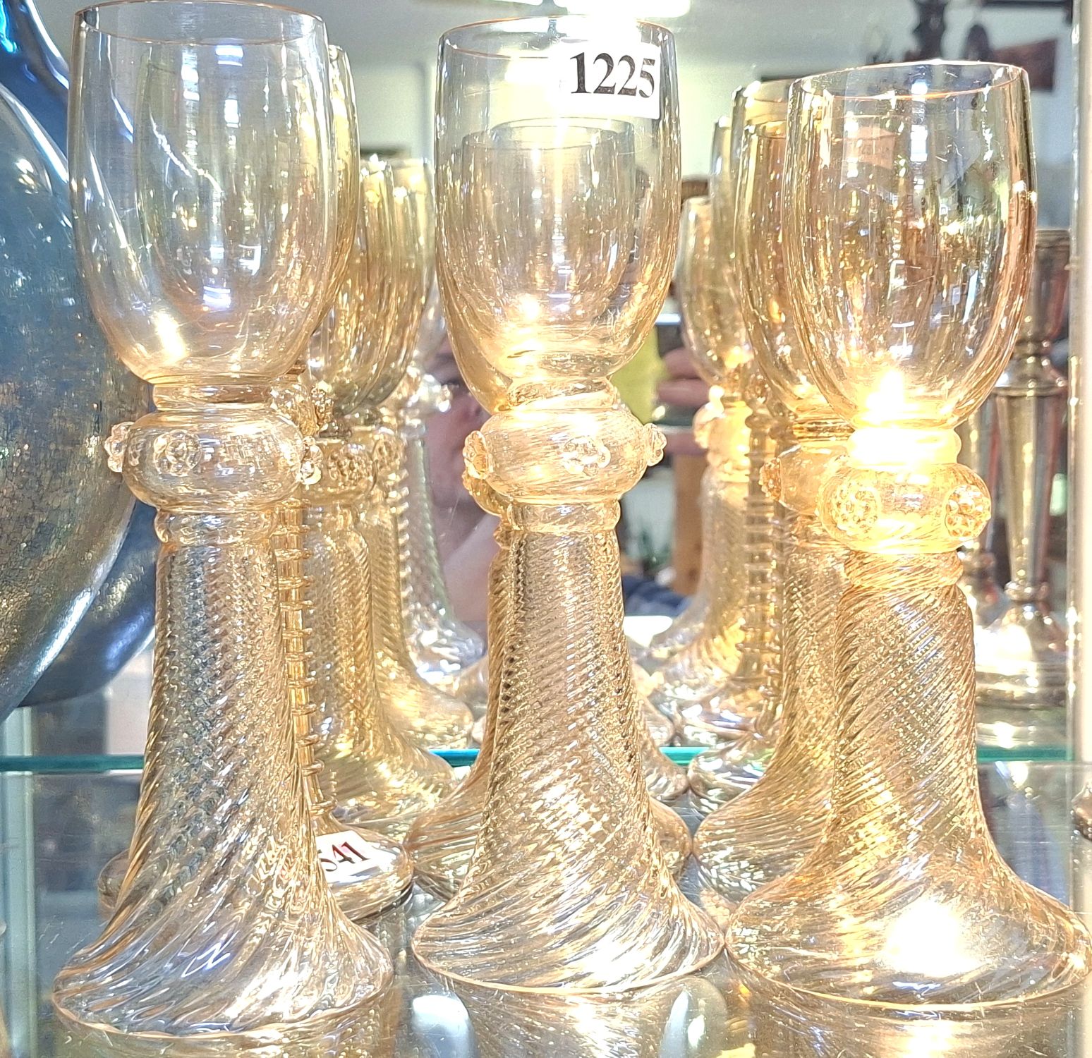 German Wine Goblets