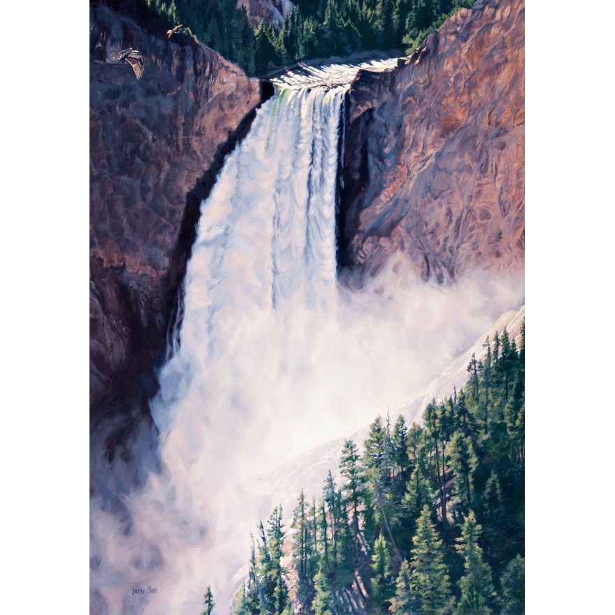 Lindsay Scott (1955- ), Yellowstone Falls
