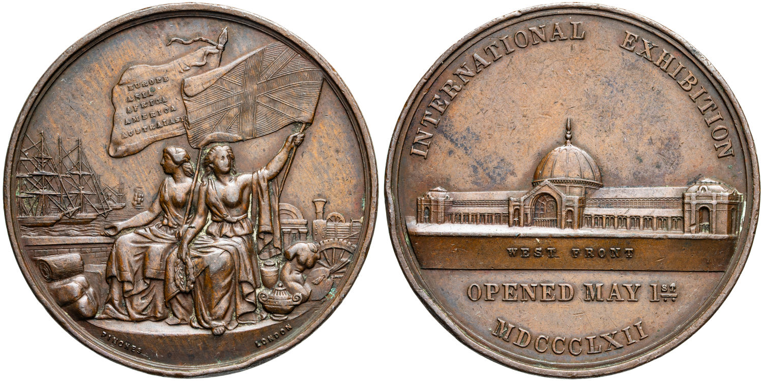 Great Britain, International Exhibition - Europe, Asia, Africa, America, Australia, 1862, gEF