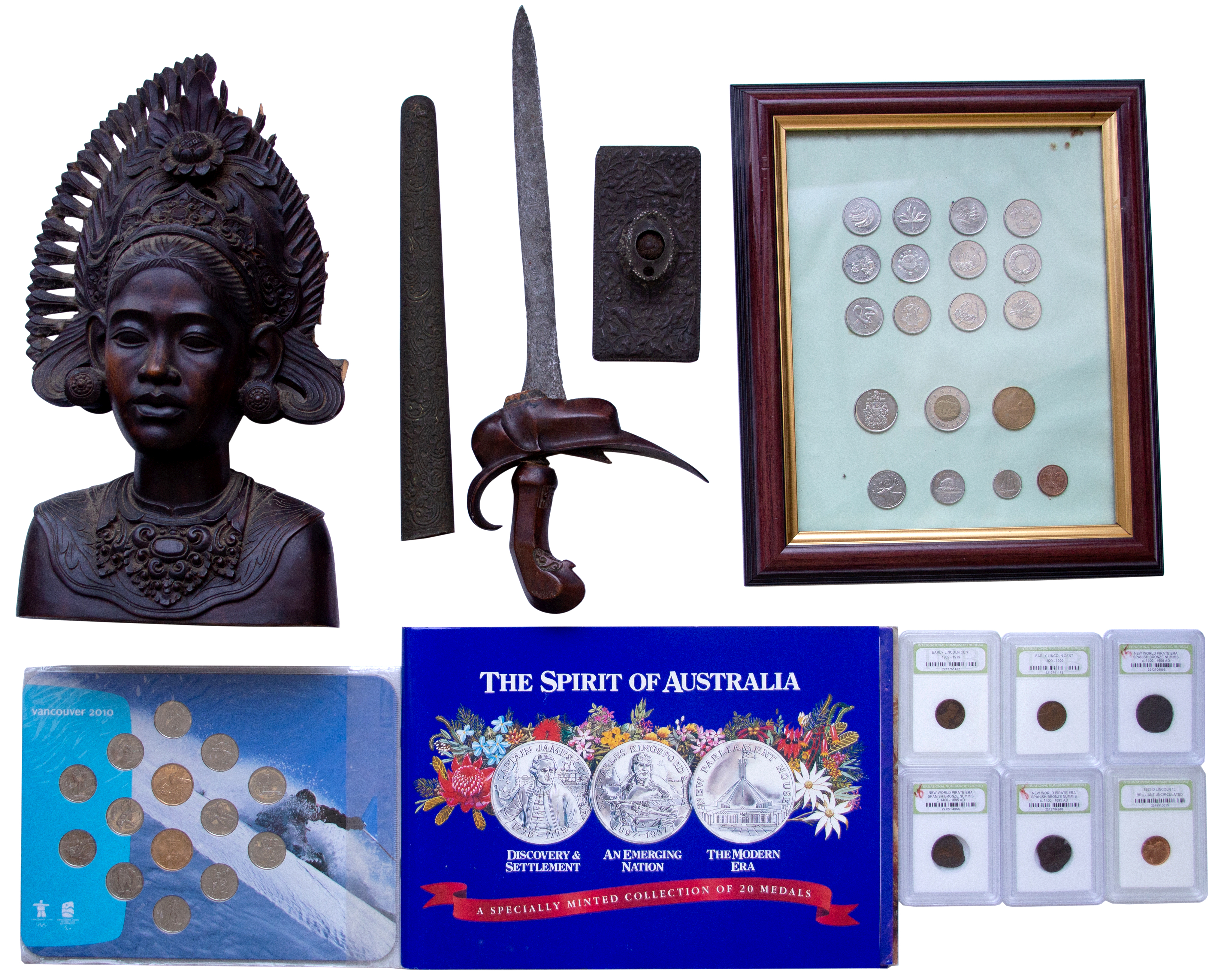 Thailand, Temple Dancer Bust VG