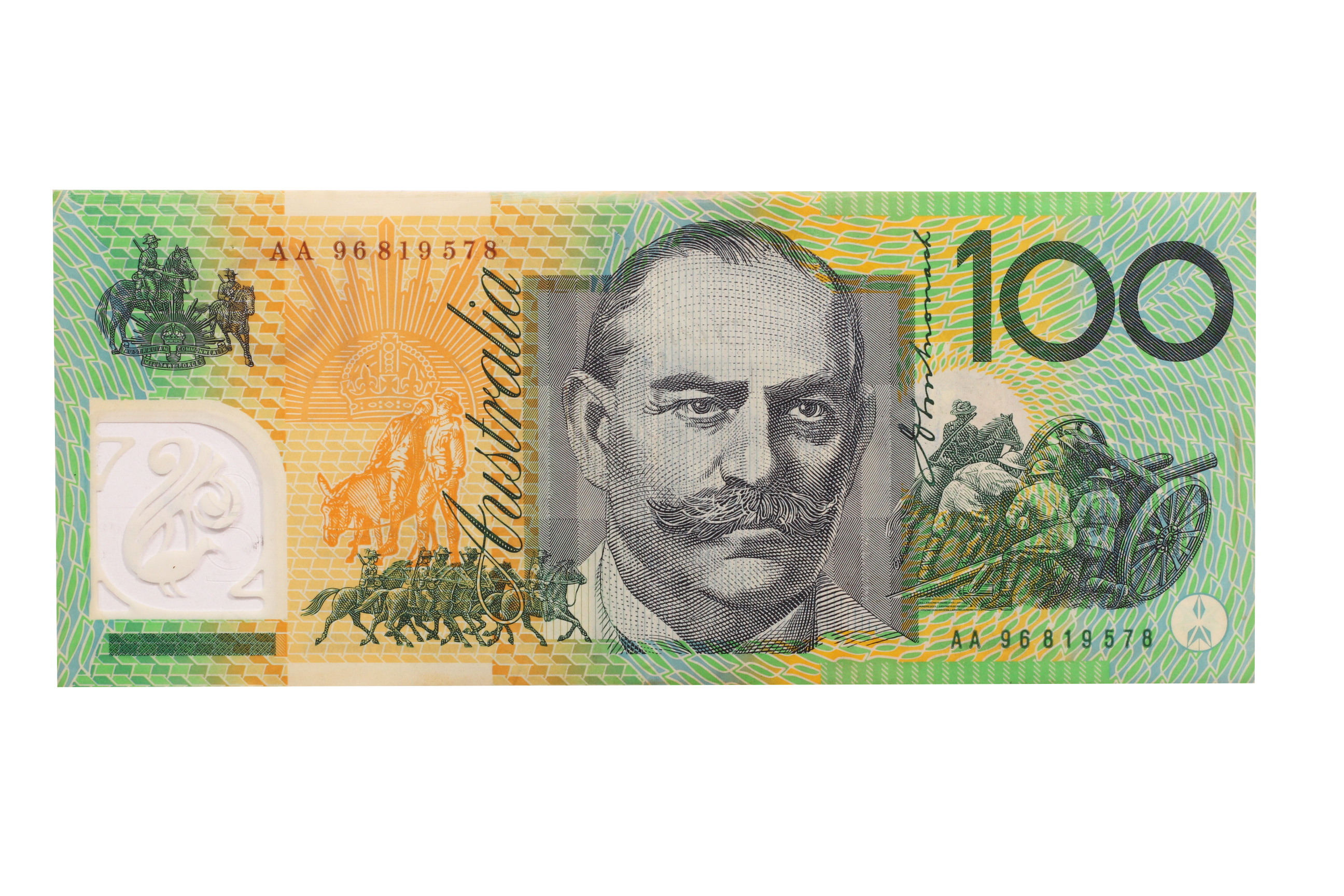 2281. · MacFarlane/Evans, One Hundred Dollars,  1996, EF