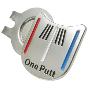 Magnetic Golf Hat Clip with Removable Ball Marker One Putt |