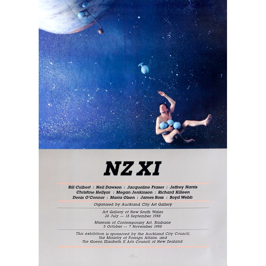 NZ XI / Artists for Peace - Two exhibition poster prints