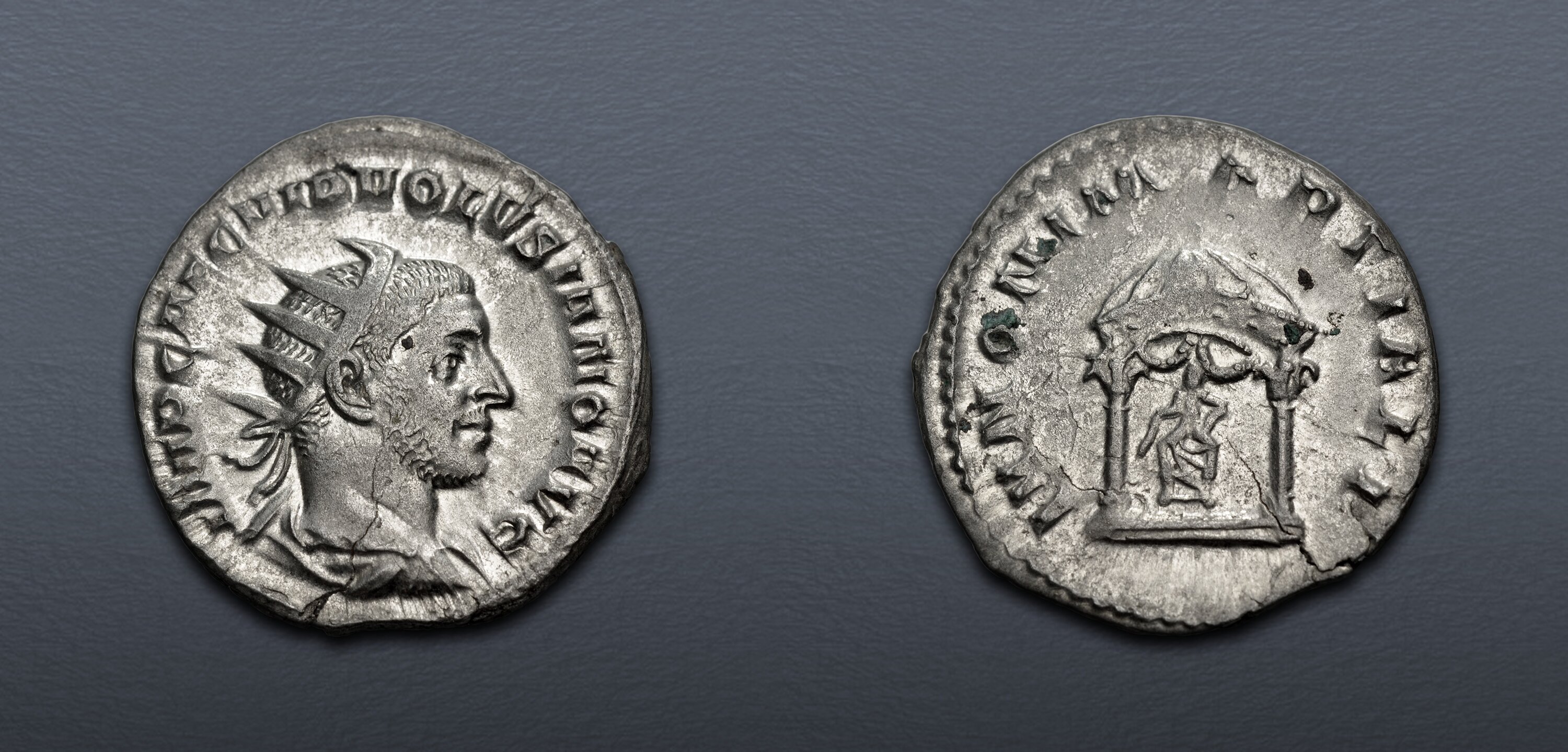 Volusian. AD 251-253. AR Antoninianus (20mm, 3.65 g, 12h). Rome mint ...