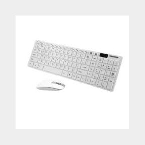2.4GHz Ultra-Thin Fashion Wireless Keyboard Mouse Combo-51462/3336 B3 (S4)
