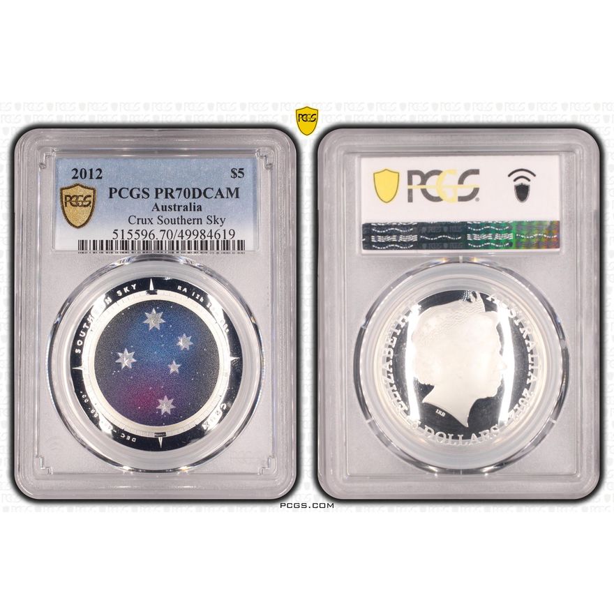 Crux Southern Sky, Five Dollar, 2012, PCGS PR70DCAM