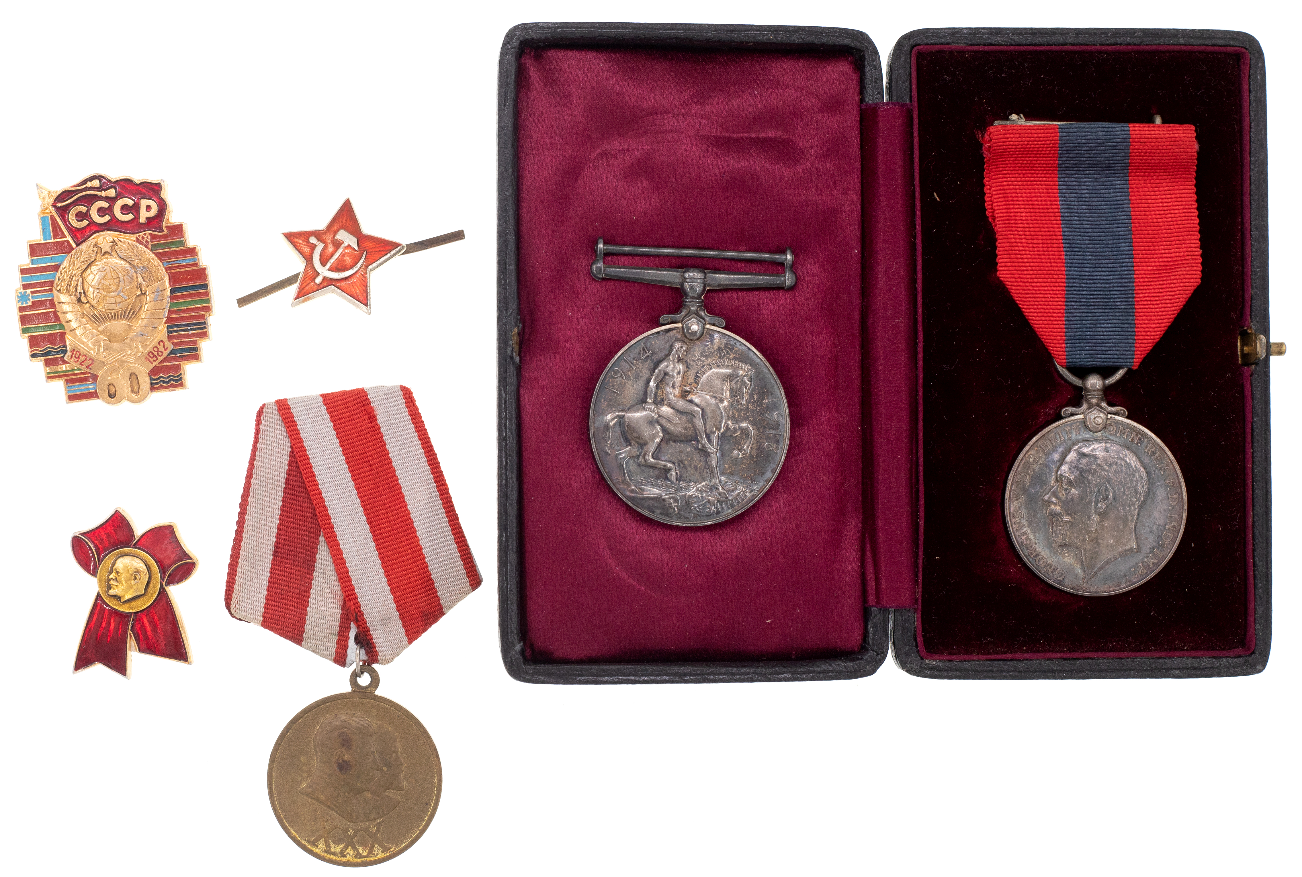 336 · Great Britain, Great War Casualty, British War Medal, 1914 - 1918, UNC