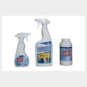 Odorex Fabric Deodorizer Toilet Fresh Spray and Toilet Fresh Powder Combo - Bar 9902017541907 - 51748/15038