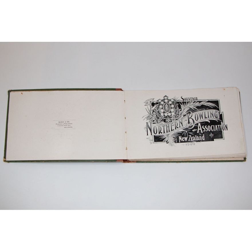 SOUVENIR - Northern Bowling Association 1902.