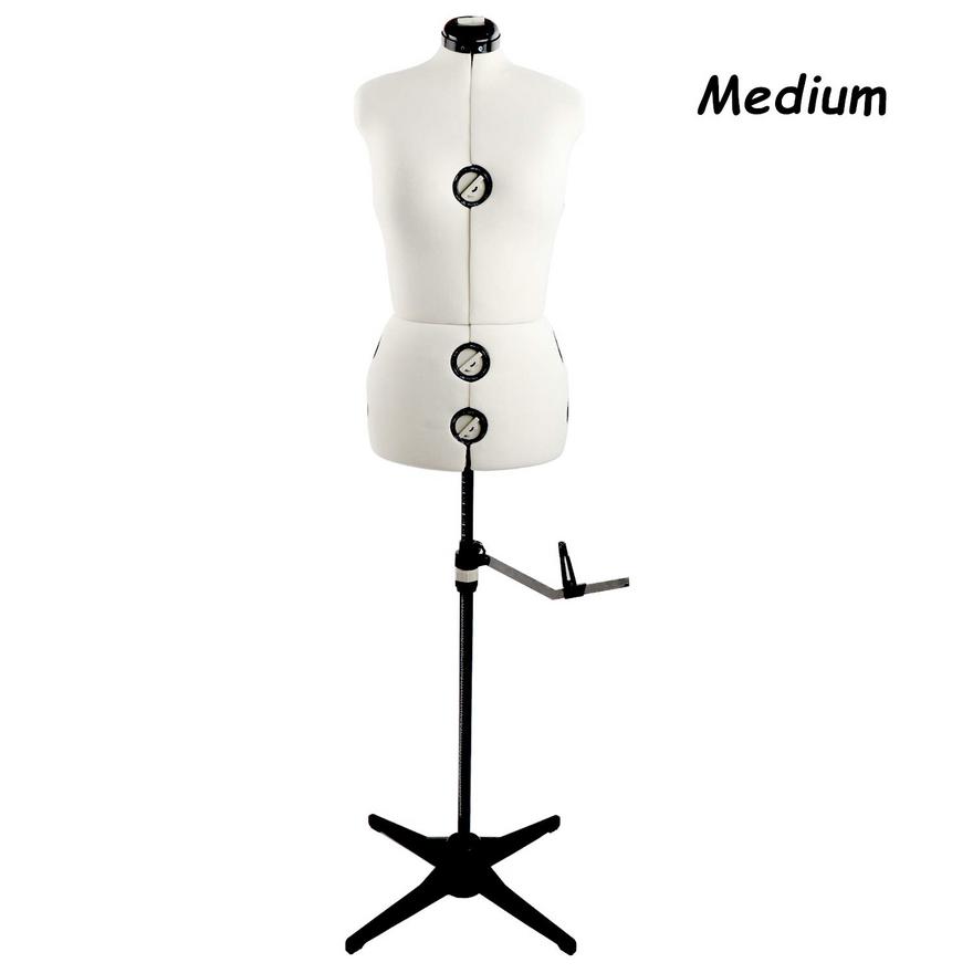 13 Dials Mannequin Dress Form With Tri Pod Stand Adjustable Pinnable