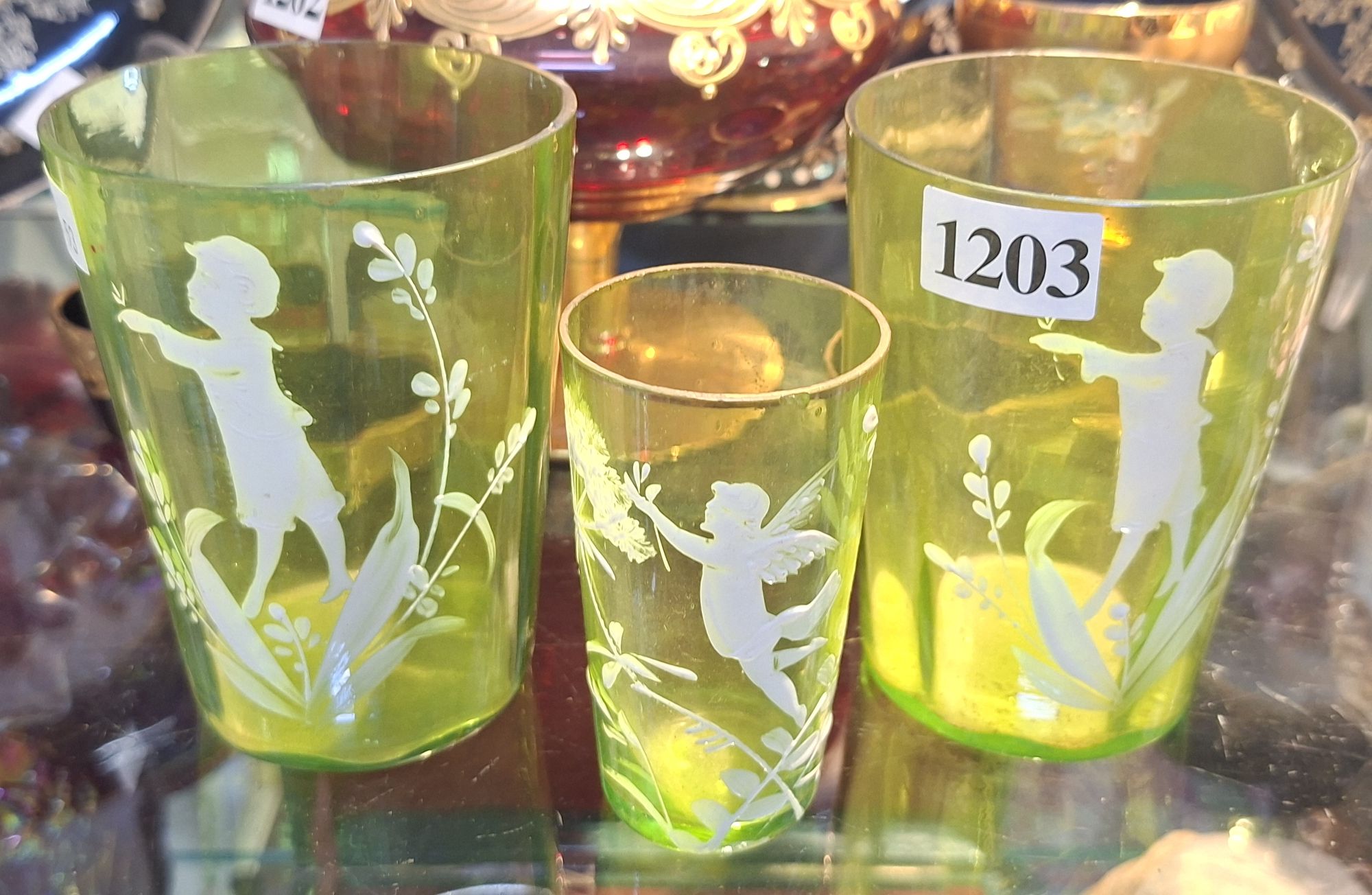 1203 · MARY GREGORY GLASSES
