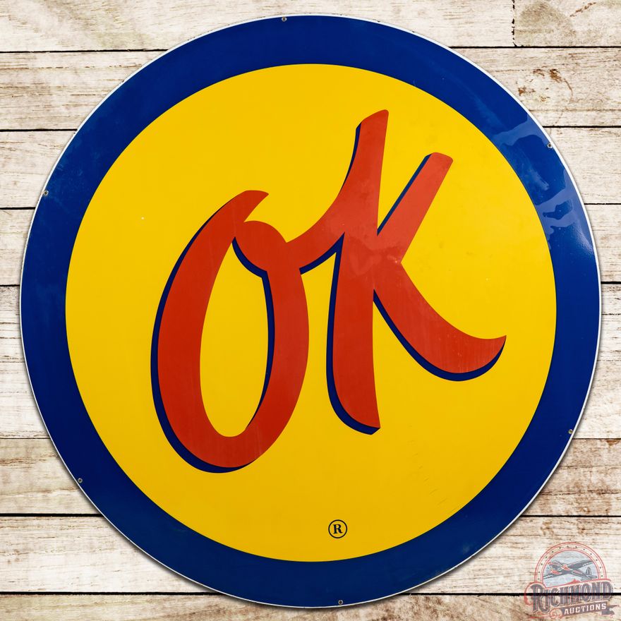 5' Chevrolet OK SSP Sign - 8.5