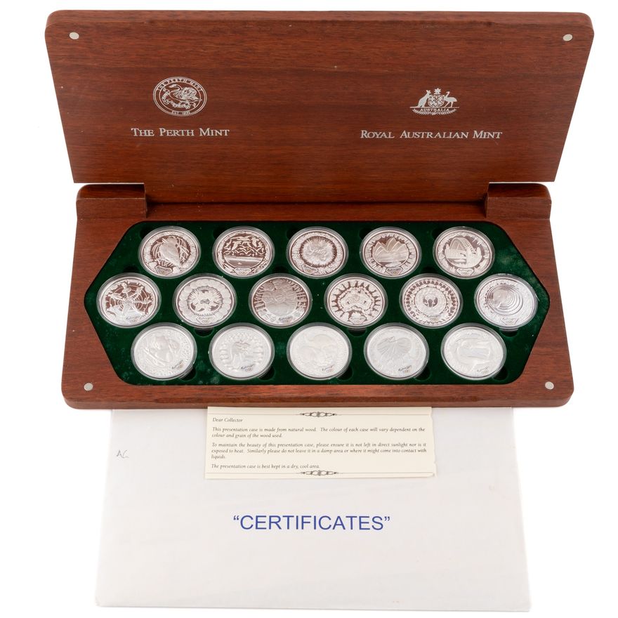 Elizabeth II, Sydney 2000 Olympic Coin Collection, Five Dollars, 2000,  FDC