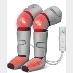 SNAILAX LEG MASSAGER FOR CIRCULATION AND PAIN, FSA OR HSA ELIGIBLE, LEG MASSAGER MACHINE WITH HEAT AND AIR COMPRESSION, 3 MODES &