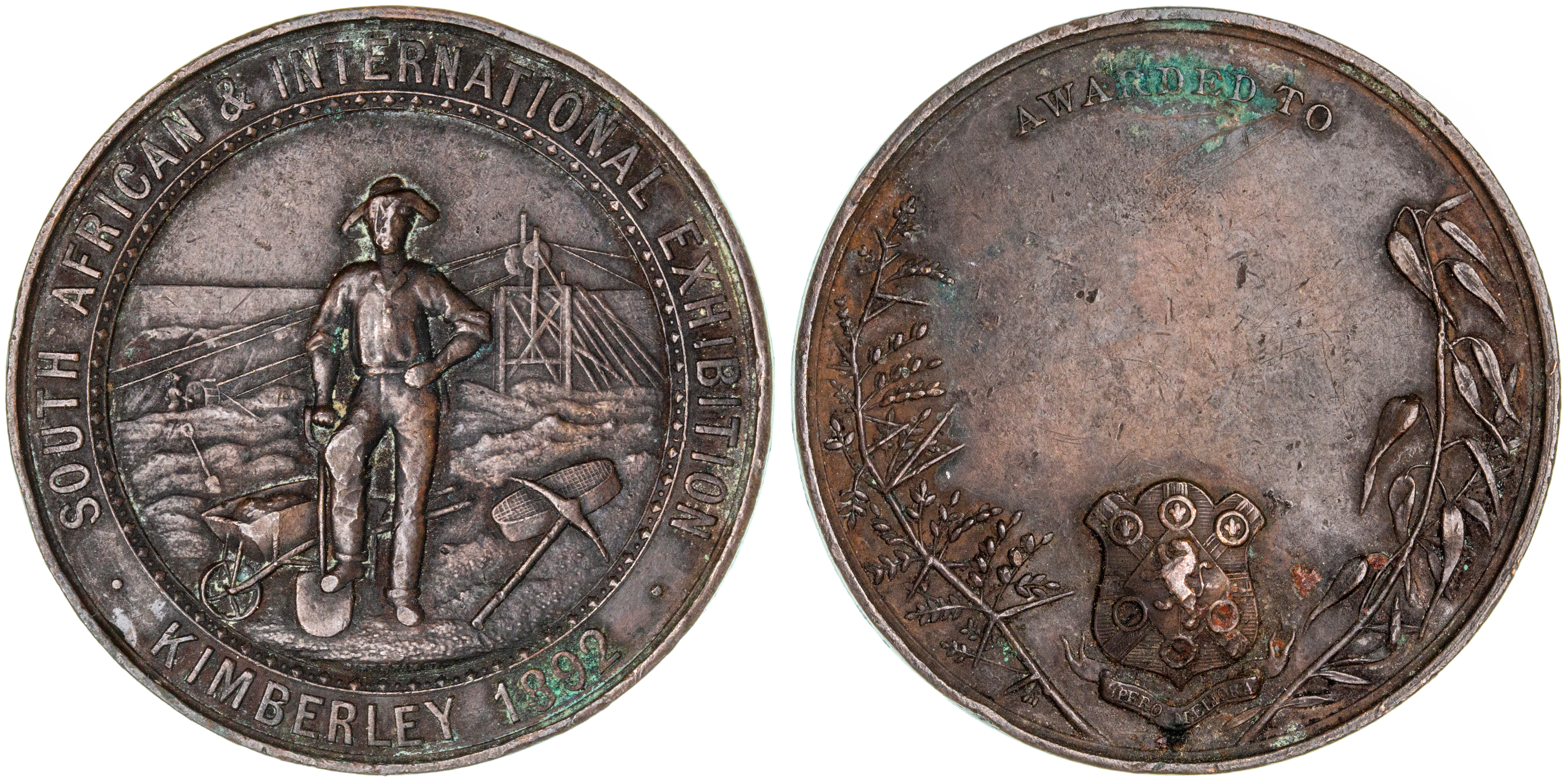 95 · South Africa, South African and International Exhibition, 1892, Fine