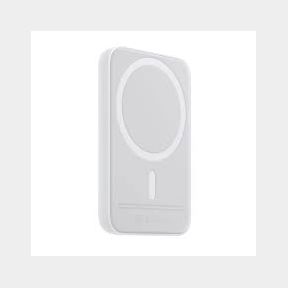 Wireless Portable Quick Charging Power Bank for IPhones - WHITE - Slim Magnetic Wireless Power Bank - 6000mAh -51745/26245