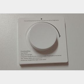 Yeelight Wireless Smart Rotary Button Dimmer for Ceiling Pendant Lights- Bar 9901015746543- 51737/872 SN B3 (S6)