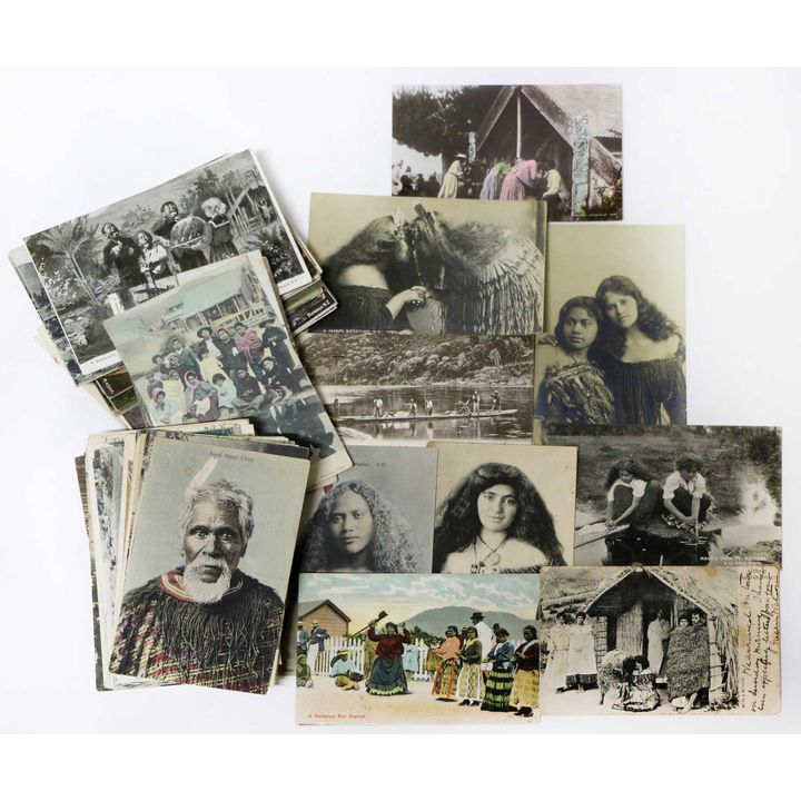 POSTCARDS - MAORI SCENES AND PORTRAITS