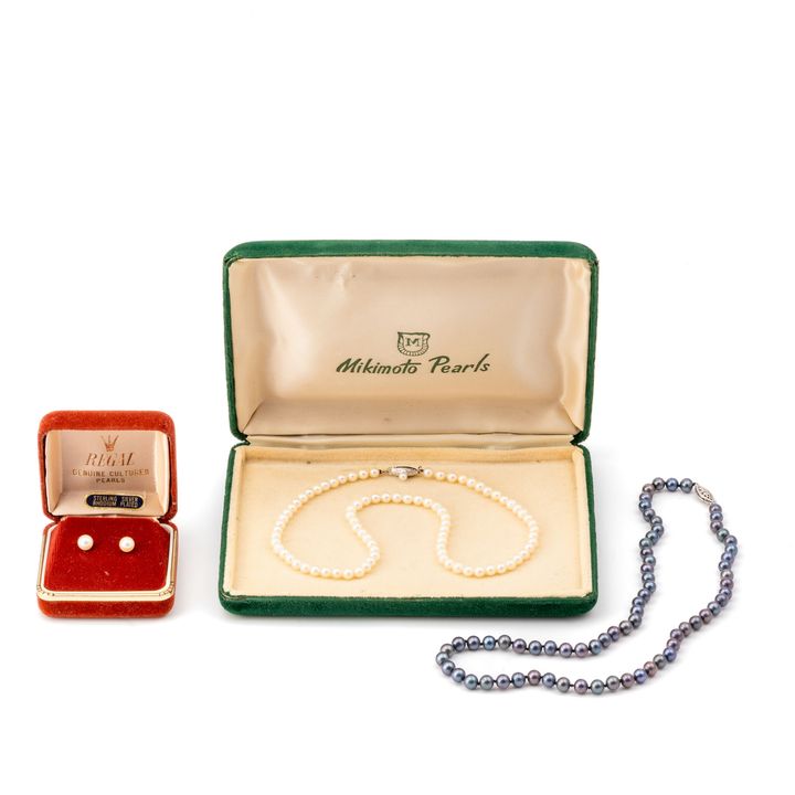 Mikimoto Pearl Necklace & Other Pearl Jewellery,