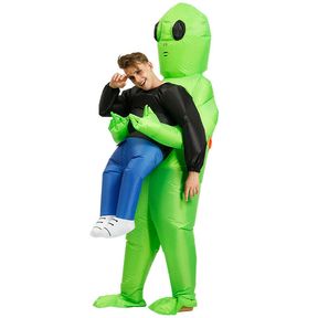 ADULT INFLATABLE ALIEN COSTUME HALLOWEEN FZ1559**