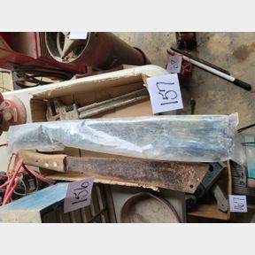 Large diamond plumbing wrench, zip ties and corn knife