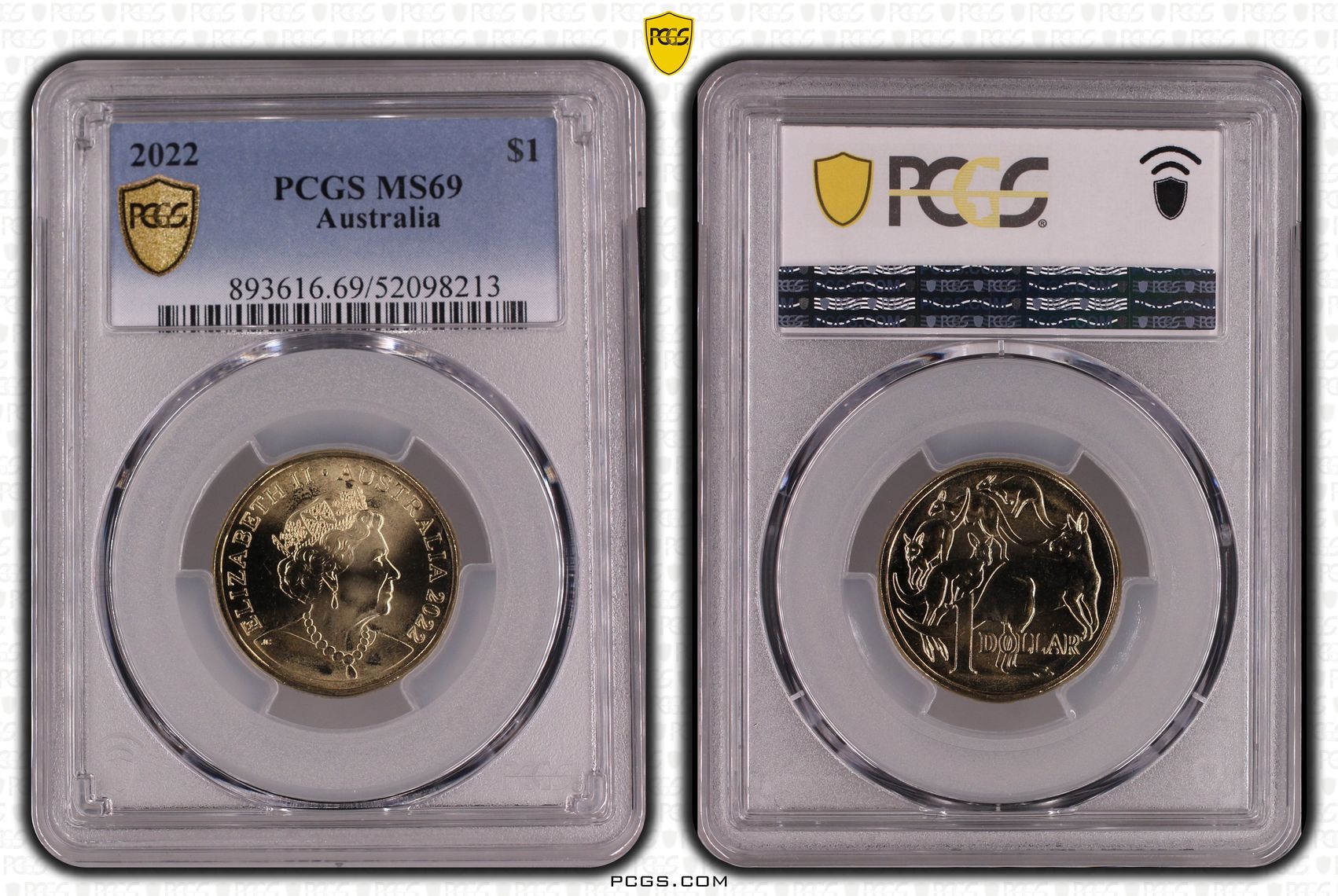 One Dollar, 2022, MS69