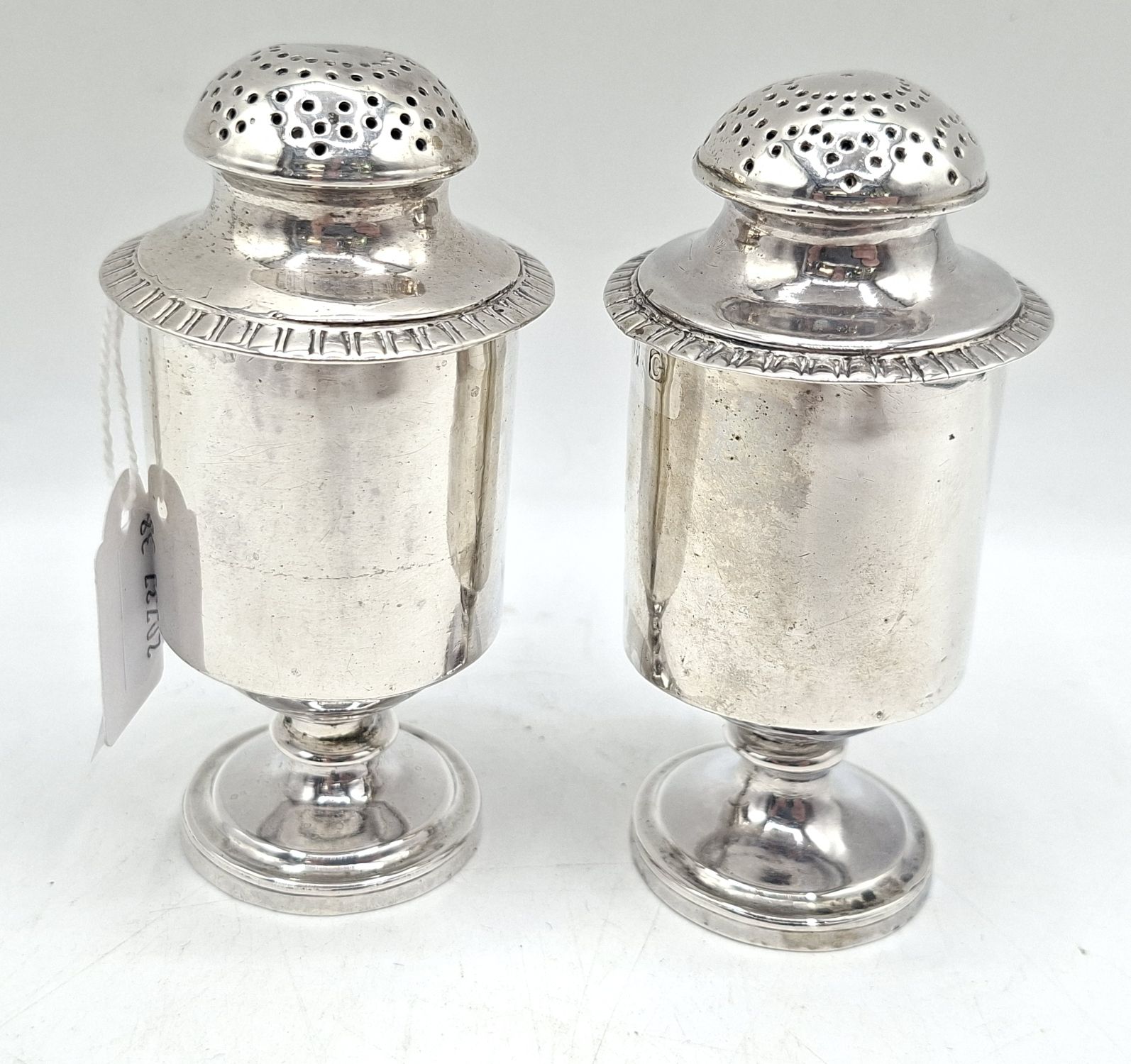 Georgian Sterling Silver Pepperettes