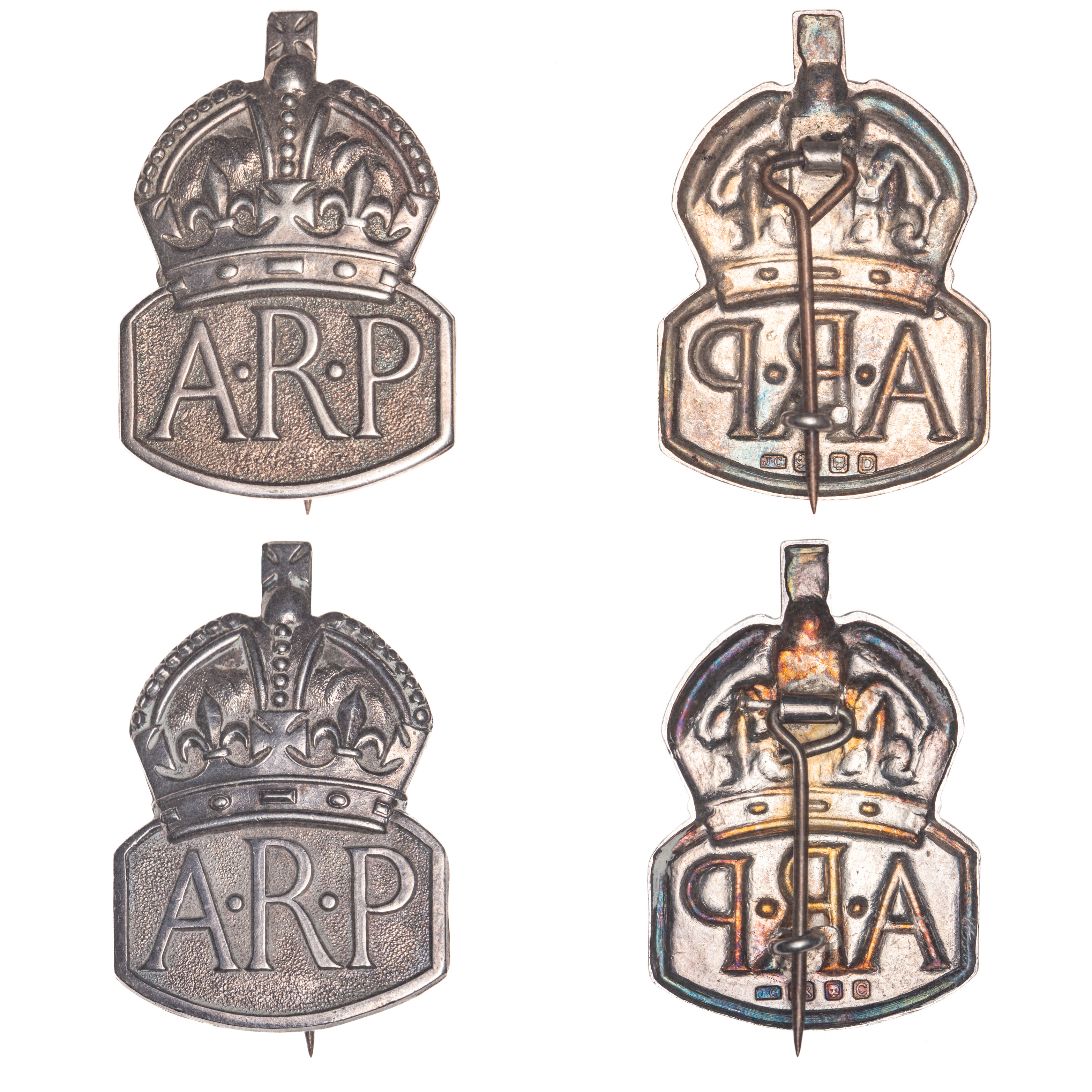 Lapel Badges, WWII, aEF
