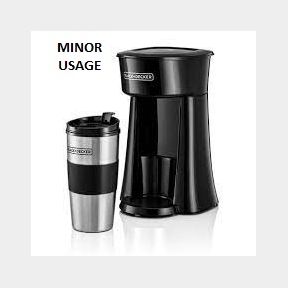 BLACK+DECKER 650W, 360ml, Coffee Machine with On-the-Go Travel Mug-(MINOR USAGE) | SJ 51499/3154 B8 (S6)