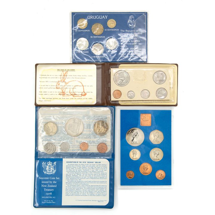 Great Britain, Elizabeth II, RAM Proof Sets, Halfpence - Fifty Pence, 1971 - 1979, FDC