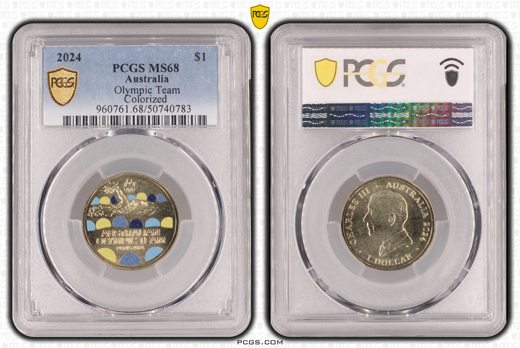 Olympic Team , One Dollar, 2024, PCGS MS68