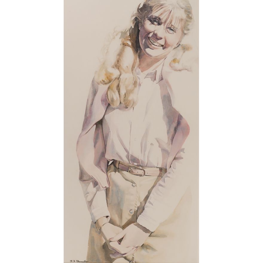 Linda Obermoeller ''Jennifer'' Watercolor