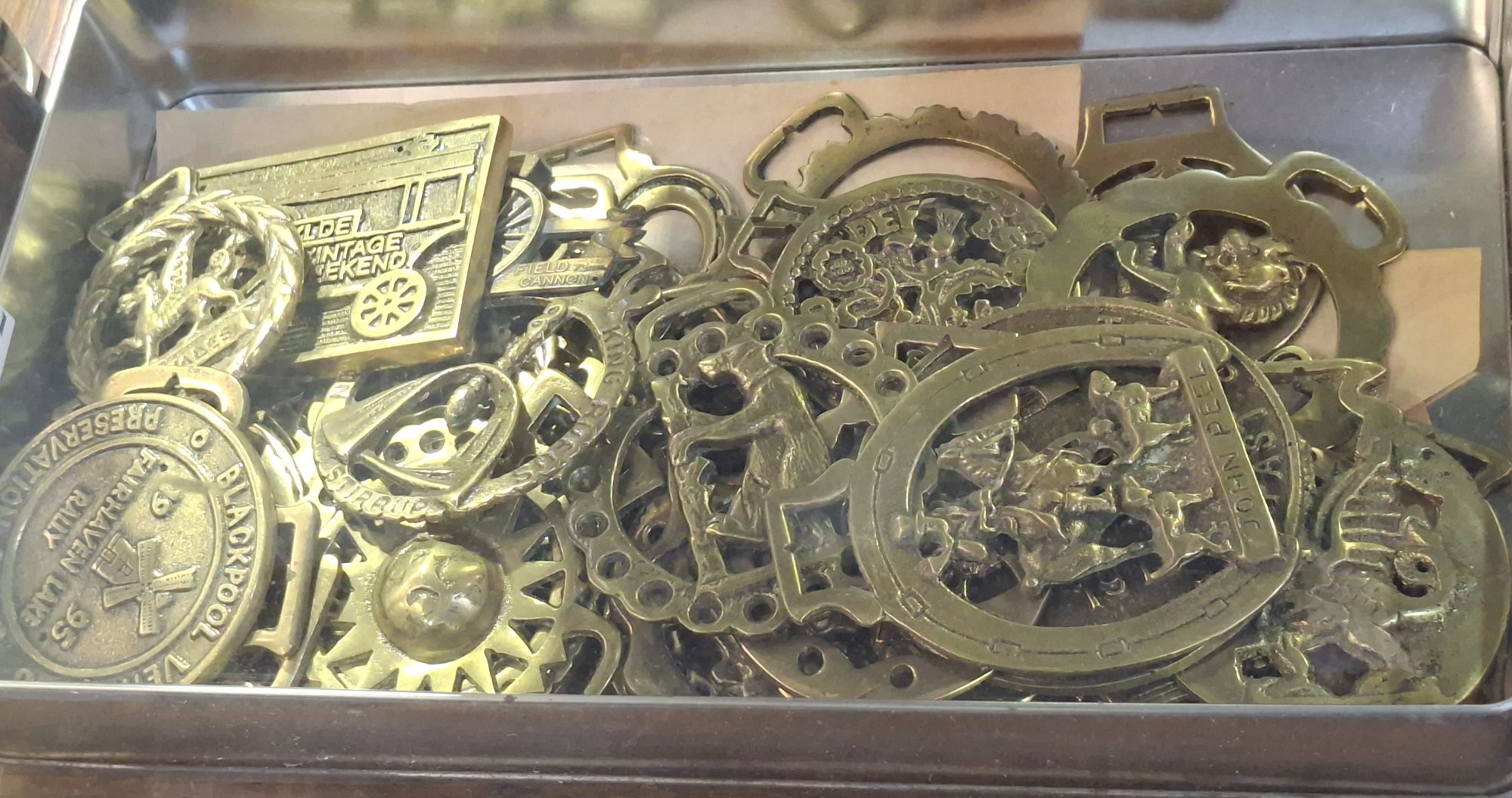Forty Three Single Horse Brasses