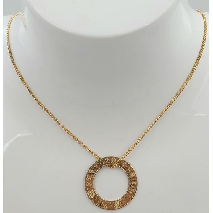 9ct Y/G Necklace / Pendant