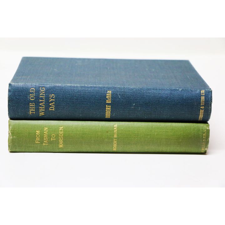 McNAB, ROBERT [2 titles], The Old Whaling Days