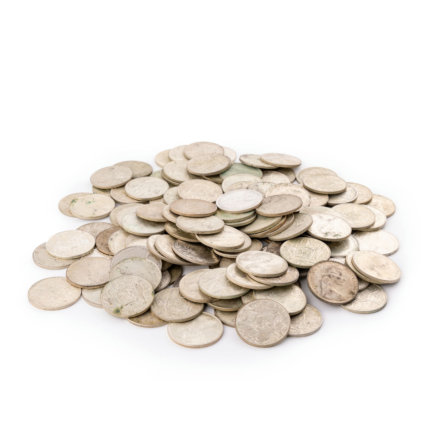 Elizabeth II, Fifty Cents, 1966, aUNC - CHU