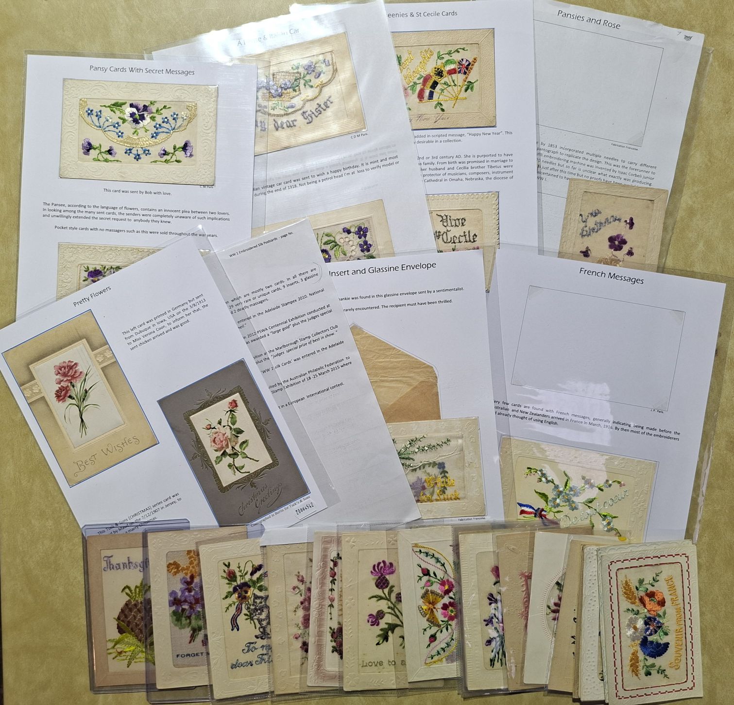 Silk Postcards