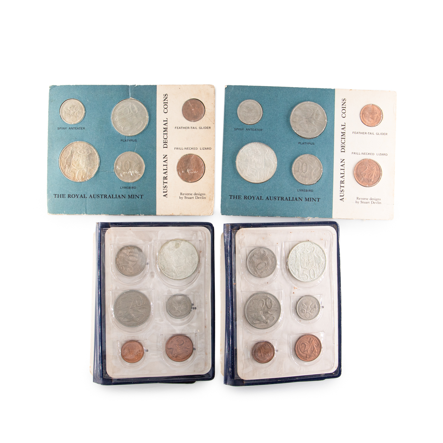 Elizabeth II, Mint Sets, 1966, UNC