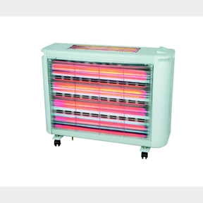 GOLDAIR - 6 BAR QUARTZ HEATER - WHITE -