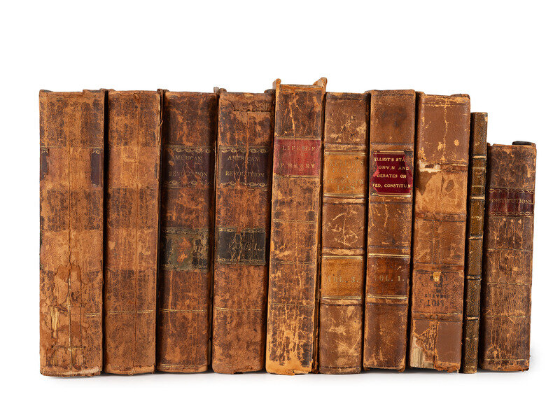 18th Century Americana 
﻿[AMERICAN REVOLUTION]. A group of 6 titles, comprising: 