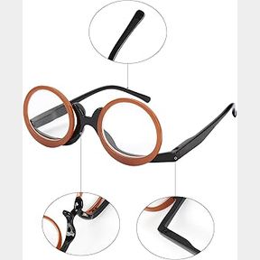 Kagiva s Magnifying Flip Down Makeup Glasses Black Strength 3 50 |