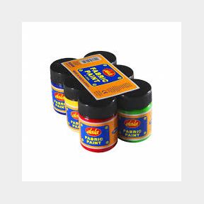 Dala Fabric Paint Kit - 6 x 50ml Kit 6009619394849 -51728/1078 B1 (S8)
