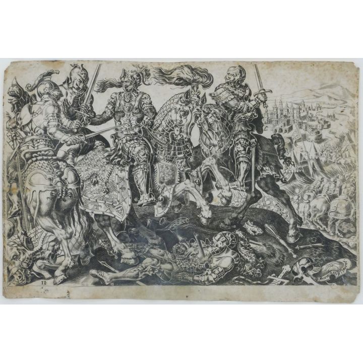After Maerten Van Heemskerck ''Conquest of Tunis''