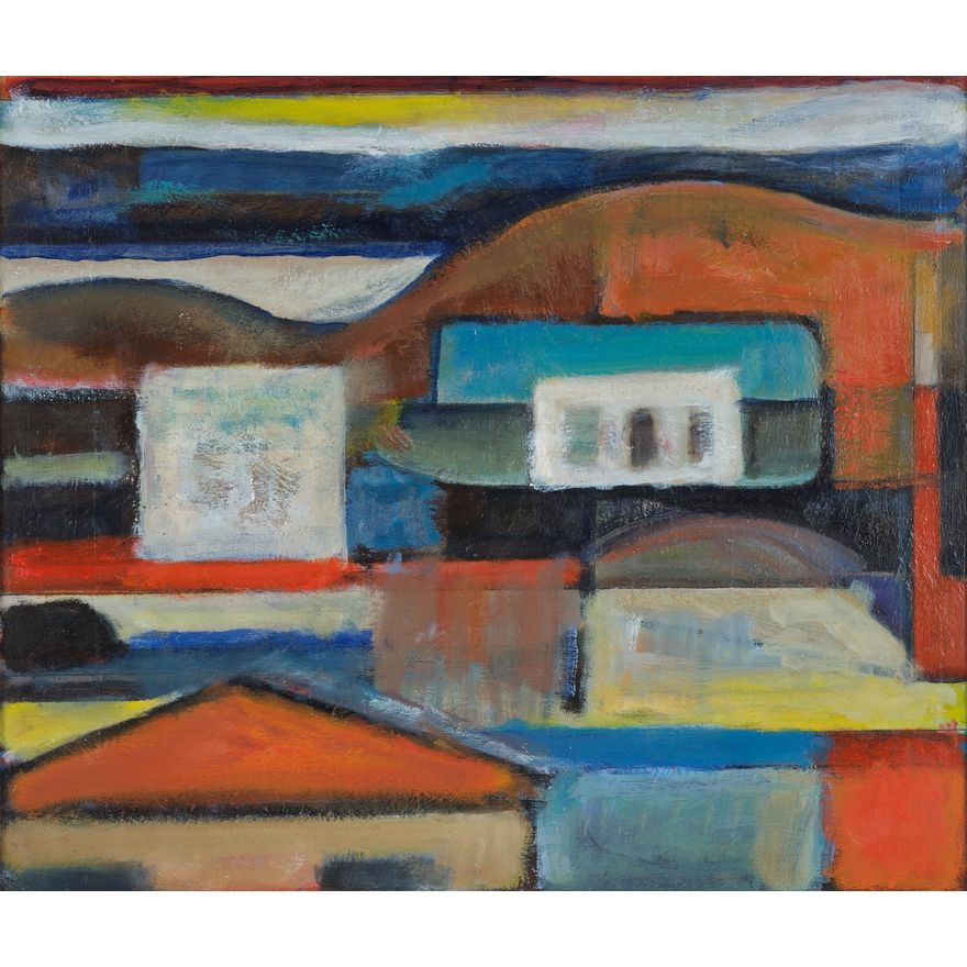 Charles Tole 'Houses and Hills'